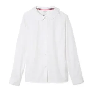 short sleeve modern peter pan blouse